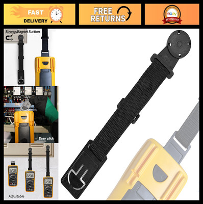 Magnetic Hanging Strap Kit for Digital Multimeters - Compatible with Fluke 50 II