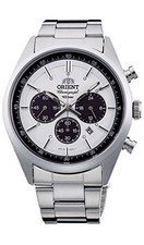 ORIENT NEO 70's SOLAR PANDA WV0041TX Solar Chronograph Japan