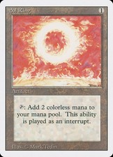 MTG Sol Ring  - 3rd Edition / Revised #274