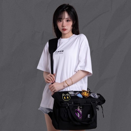 GIRLS' FRONTLINE Official Backpack Tote Bag Black Casual Crossbody Bag Gift - Picture 5 of 14