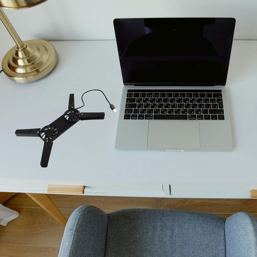 Computer Cooling Rack Stand Mat for Laptop Electronic Device Pad - Afbeelding 8 van 12