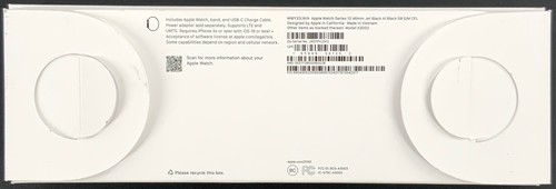 Apple Watch Series 10 (GPS+Cellular) 46mm Aluminum Case w/Jet Black Sport Band - Photo 12 sur 13