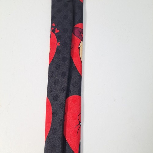 Corbata de Colección Looney Tunes Mania 100% Poliéster Corazones de San Valentín 1996 - Imagen 14 de 14