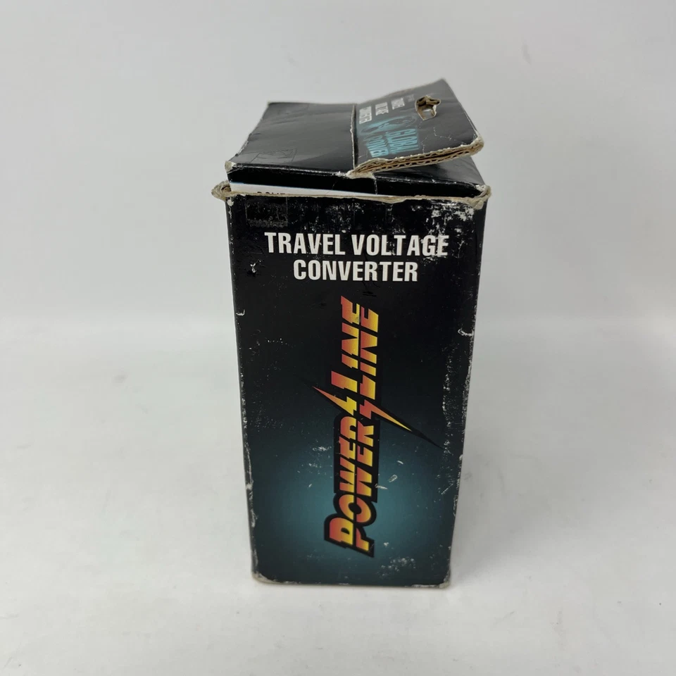 Global Power PowerLine Travel Voltage Converter GP-1600 MW3 Old Unused Stock - Image 4 of 4