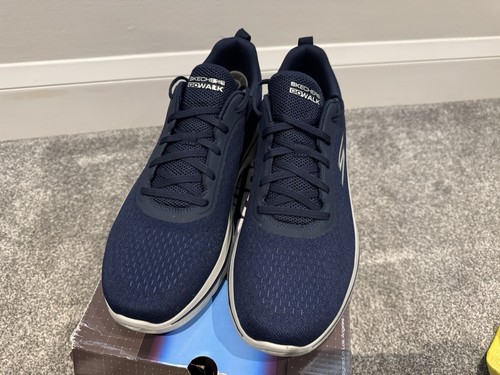 MAKELLOSE SKECHERS GO WALK ARCH FIT 2.0 Memory Foam Turnschuhe MARINEBLAU - UK 12 - Bild 8 von 19