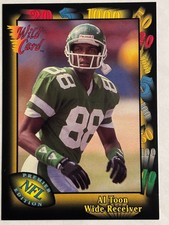 1991 Wild Card #56 Al Toon New York Jets