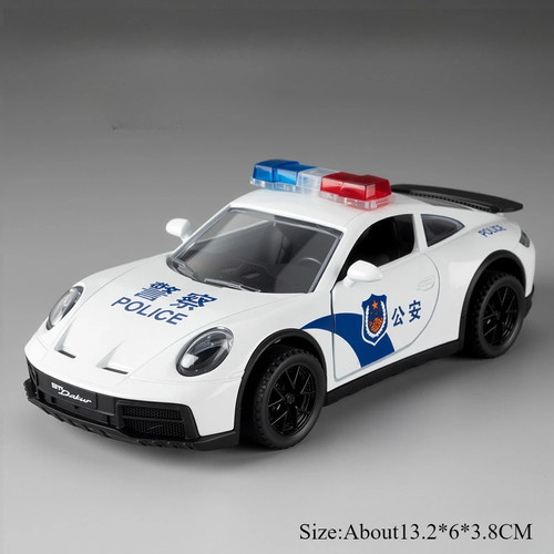 Modelo de coche deportivo de aleación 1:32 juguete fundido a presión luz de sonido tirar hacia atrás regalo para niños - Imagen 25 de 30