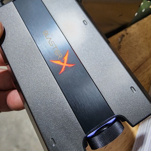Sound Blaster Sound BlasterX G6 External Sound Card Gaming DAC 5.1/7.1 Game Mix - Afbeelding 8 van 8