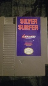 Silver Surfer NES Original Legit Cartridge With Slip Case 