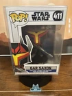 Funko Pop! Star Wars (Gar Saxon #411) Vinyl Bobblehead Figure W/ Protector