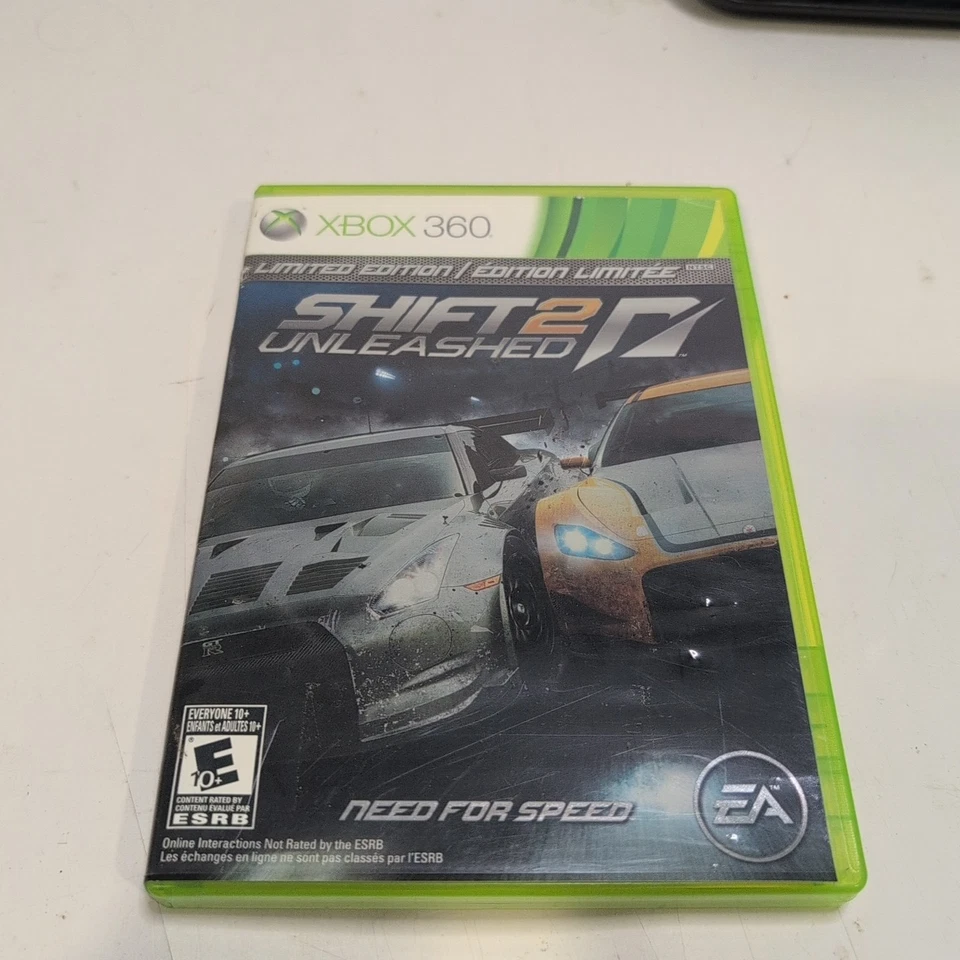 Shift 2: Unleashed Limited Edition (Microsoft Xbox 360) CIB Complete w/ Manual - Image 2 of 3