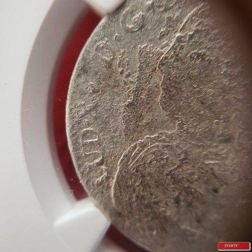 NGC Certified Shipwreck 1729 & "La Dramadaire" King Louis XV 1/2 Écu Silbermünze - Bild 10 von 22