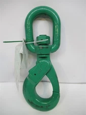 Campbell 5799095, 5/8", 18,000 Lb. WLL, Grade 100 Cam-Lok Swivel Hook