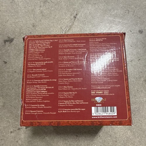 Vivaldi Edition by Vivaldi 66 CDs 2014 Brilliant Classics 2014 100% Complete - Picture 7 of 9