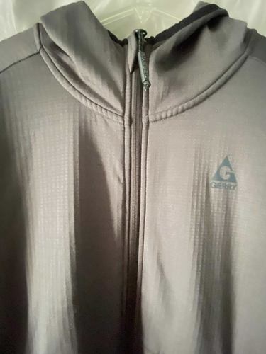 Gerry Men's Full Zip Long Sleeve Light weight Hooded Dk Gray Jacket/Hoodie - Picture 6 of 9