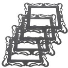  4 Pcs Acrylic Switch Sticker Light Cover Stickers Electric Panel Labels