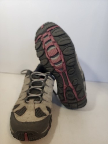 Merrell Women Gray/Pink Walking Hiking Shoes Rugged Size 6.5 J033016 - Picture 3 of 7