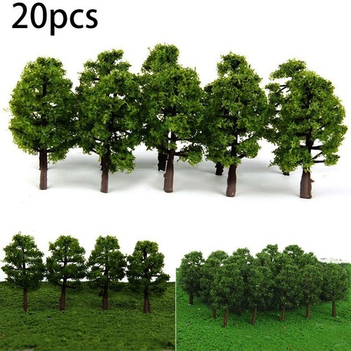 Landscape Model Trees Garden Miniature Supplies 20Pcs Scenery Railroad - Bild 17 von 24