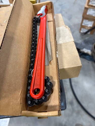 Llave de cadena de alta resistencia Ridgid 31310 modelo C-1215-3/4", 2" - 4" - Imagen 1 de 2