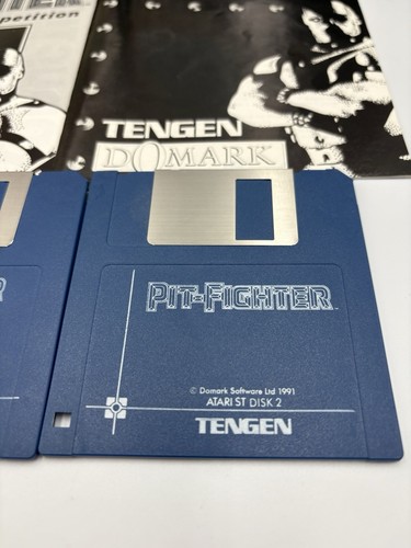 Atari ST Spiel - Pit Fighter - Domark - komplett mit Anleitung - Big Box (1991) sehr guter Zustand - Bild 3 von 10