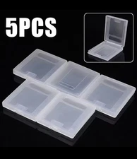 5pcs Game Cartridge Plastic Cases Game Cards Storage Box For Nintendo GameBoy