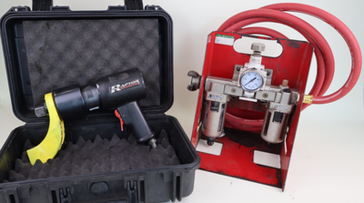 #ad Torcup Raptor3000 Pneumatic Torque Wrench 484 to 3070ft lbs Calibrated $3999.00