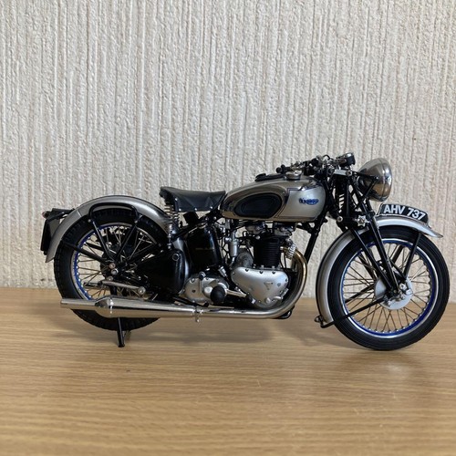 1/12 Minichamps Triumph Tiger 100 Motorcycle Model Diecast Replica Collectible - Picture 3 of 11