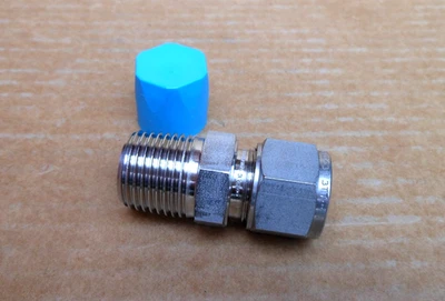 SWAGELOK gerade Verschraubung R1/2 – 12mm, SS-12M0-1-8RT, Edelstahl 316