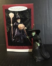 Hallmark Wizard of Oz Keepsake Ornament Wicked Witch of the West 1996