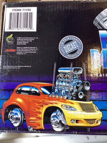 Muscle Machines Build It 1969 Caricabatteria Dodge Bianco, Striscia Rossa Nuovo con scatola 1:18,1:64 - Foto 5 di 7