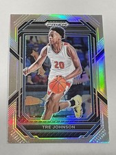 2023 Prizm Draft Picks Basketball Silver Prizm #86 - Tre Johnson - Link Academy