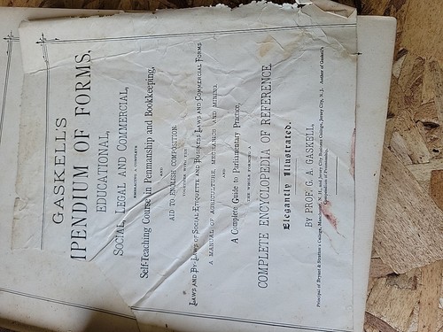 1880 Gaskell Compendium of Form Educational Social Legal Commercial Antique Book - Picture 8 of 24