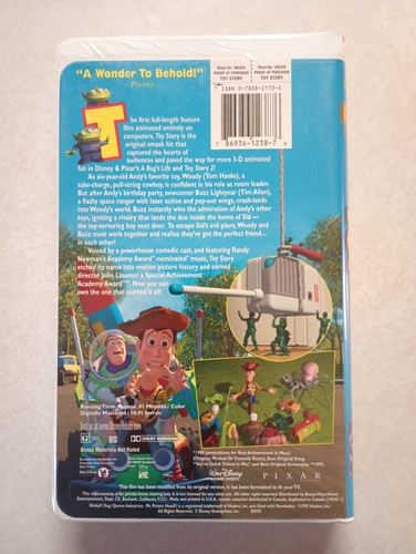 Toy Story VHS - Picture 2 of 5
