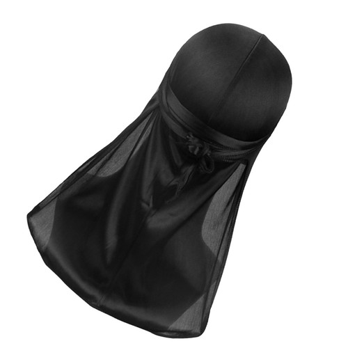 Bandana in raso uomo donna Durag per cappello turbante coda lunga - Foto 5 di 17