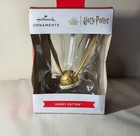 Happy Potter Golden Snitch 2023 Christmas Tree Hallmark Ornament New In Box