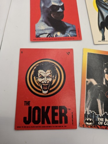 TOPPS 1992 BATMAN RETURNS TRADING CARDS 45 total cards - Picture 2 of 6