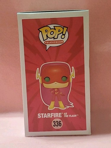 FUNKO POP TELEVISION STARFIRE AS FLASH 336 VINYL FIGURE TEEN TITANS GO TOYS R US - Picture 4 of 6