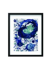 SAM FRANCIS LITHOGRAPH • SIGNED • CERTIFICATE OF AUTHENTICITY UNFRAMED