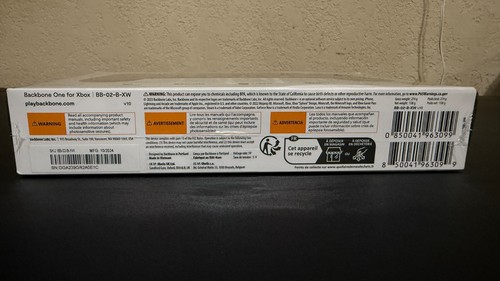 BACKBONE One Mobile Gaming Controller (Lightning) Xbox Sealed in Box - Picture 3 of 10