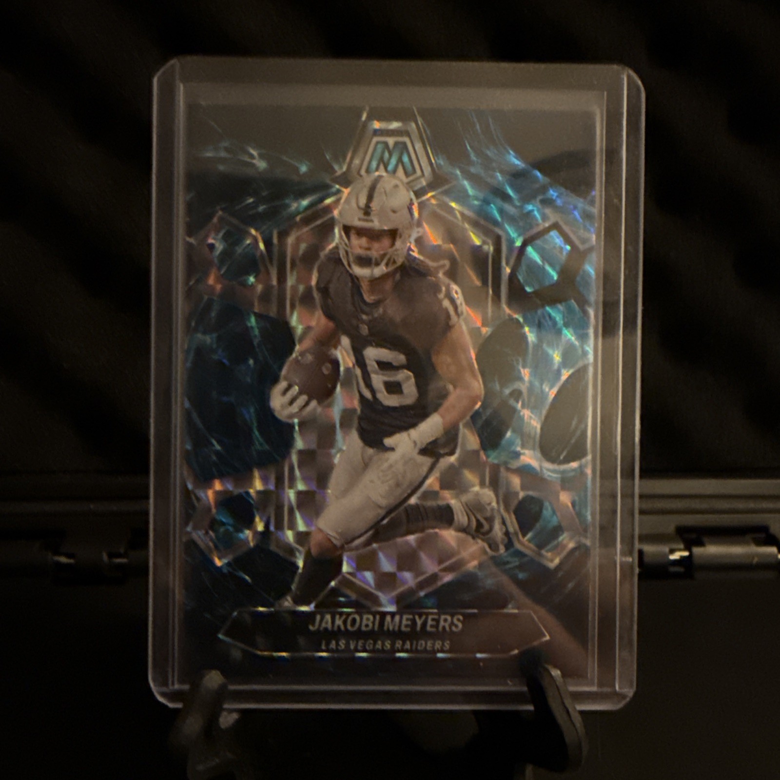 2024 Panini Mosaic - Jakobi Meyers #116 Genesis Mosaic Prizm