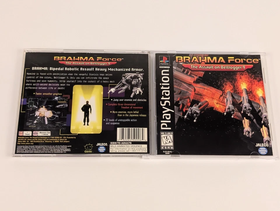 BRAHMA Force The Assault on Beltlogger 9 (PlayStation 1, PS1)➡️CIB Complete⬅️🔥 - Image 4 of 4