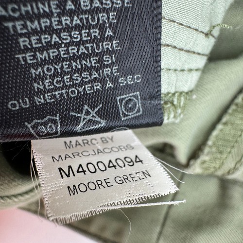 Marc by Marc Jacobs Pants Womens Small (26x23 ACTUAL) High Rise Green Capri - Picture 5 of 8