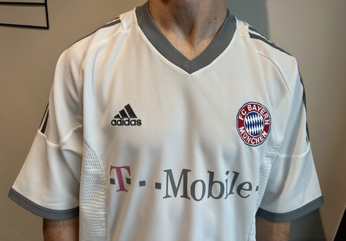 Vintage Bayern Munich 2002 2003 2004 Away Jersey Trikot Shirt Soccer Football XL - Bild 2 von 11