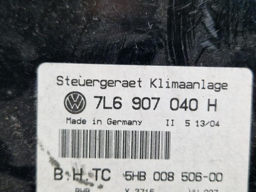 ✅Original Klimabedienteil VW Touareg (7L) - 7L6907040H - Bild 6 von 6