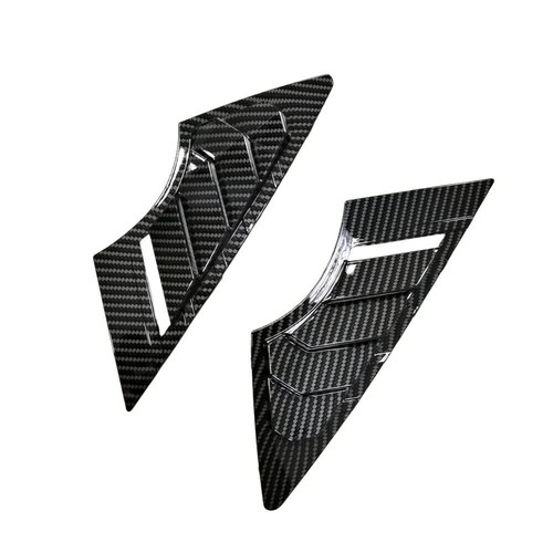 Carbon Fiber Front Window Louver Shutter Cover For KIA K3 Forte Cerato 2013-2018 - Bild 5 von 10