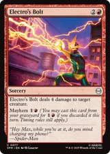 Electro's Bolt (FOIL) x1 - MTG Marvel's Spider-Man SPM #77