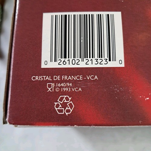 Chantilly Wine Glasses, 2 sets x4, Crystal de France, 24% lead crystal, boxed - Picture 6 of 7