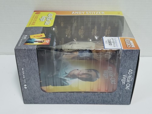 ANDY STITZER - 40-Year-Old Virgin McFarlane Toys Movie Maniacs 6" Action Figure - Picture 6 of 18