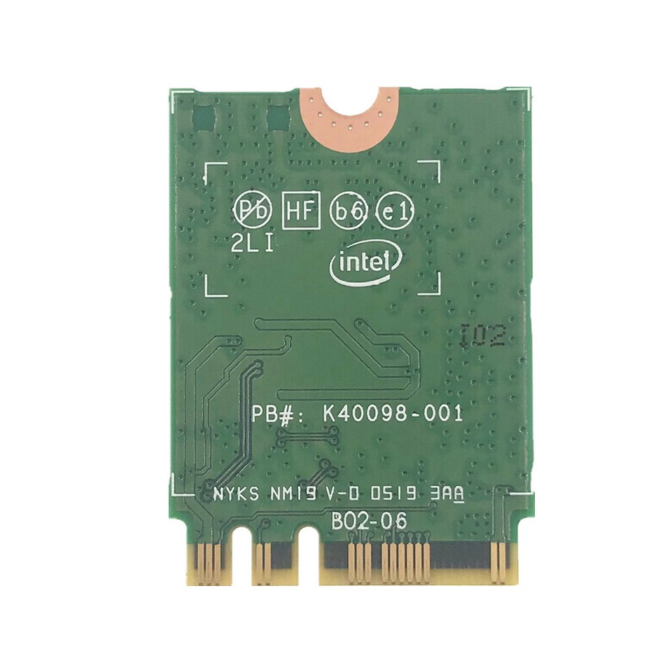 Intel Wi-Fi AX200 NGW MU-MIMO 802.11ax/ac Wifi Bluetooth 5.0 network ...