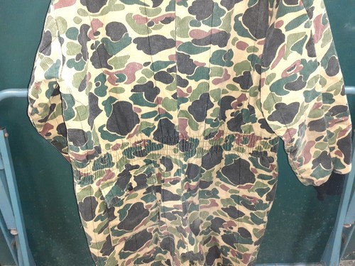 Vintage SafTbak Camouflage Hunting Coveralls-Mens Size M? - Picture 8 of 17